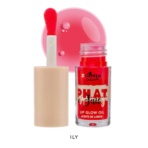 Lip Glow Oil  P.H.A.T N'Juicy 3.5ml Italia Deluxe