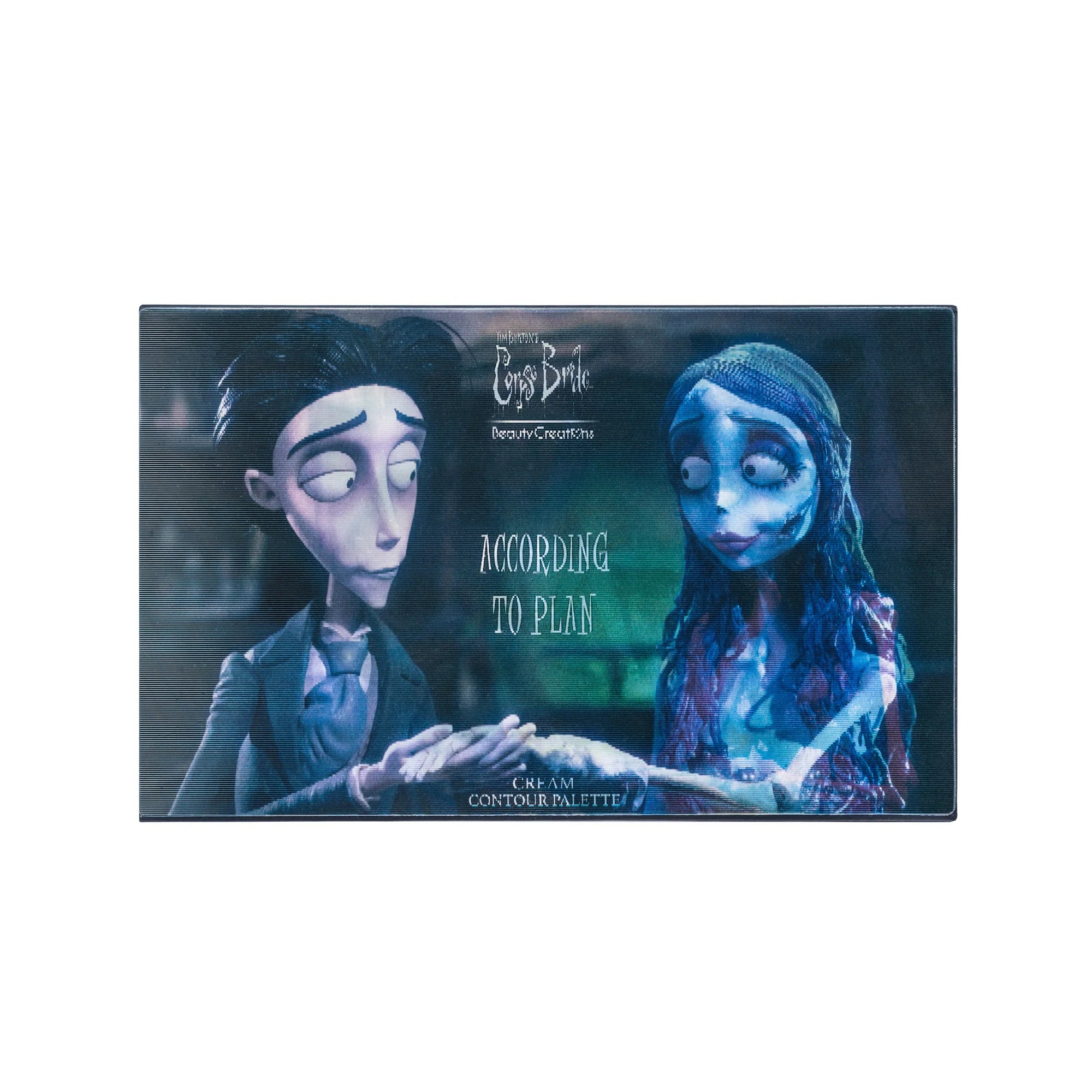 Corpse Bride X Beauty Creations - Paleta De Contorno En Crema - According To Plan