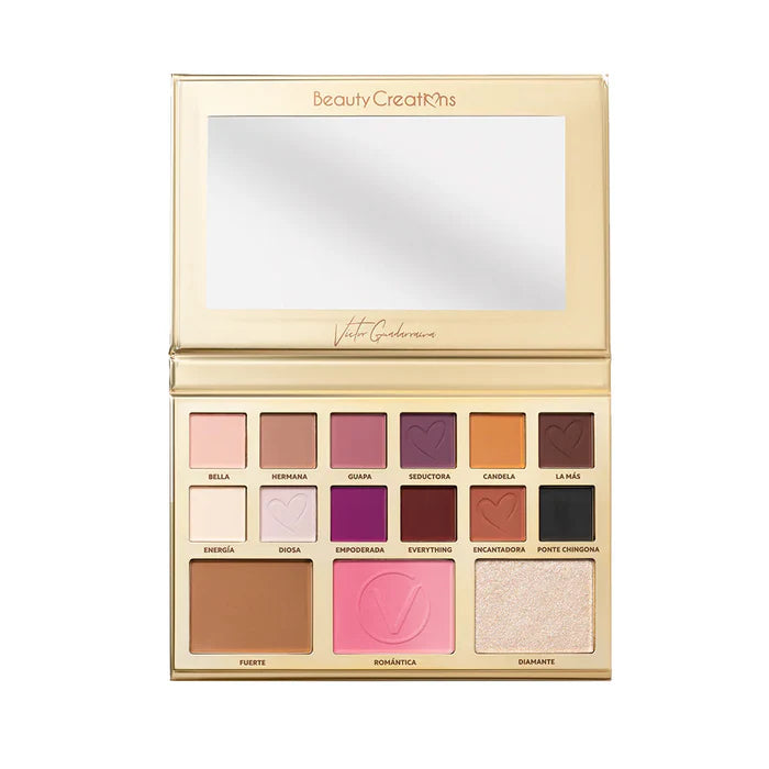 Victor Guadarrama X Beauty Creations - Paleta De Sombras y Rostros- Yo Soy
