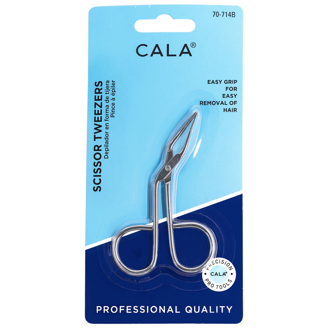 Scissor Tweezers Pinzas Para Ceja Cala