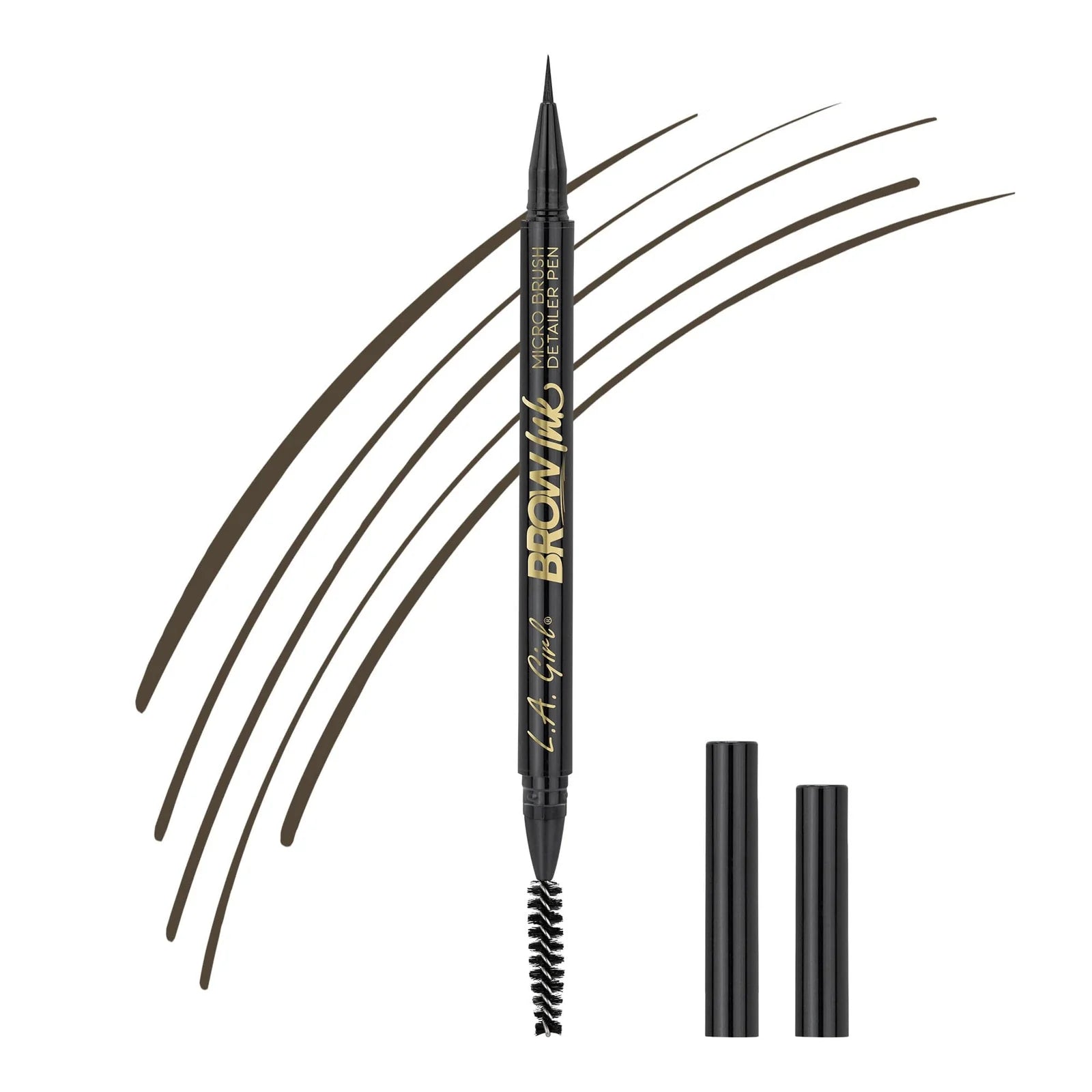 Brow Ink Micro Brush Detailer Pen La Girl