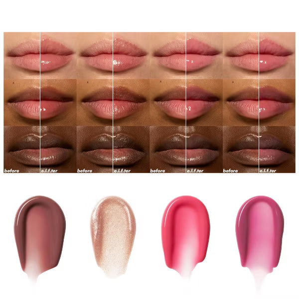 Glow Reviver Plumping Lip Oil Kit Elf