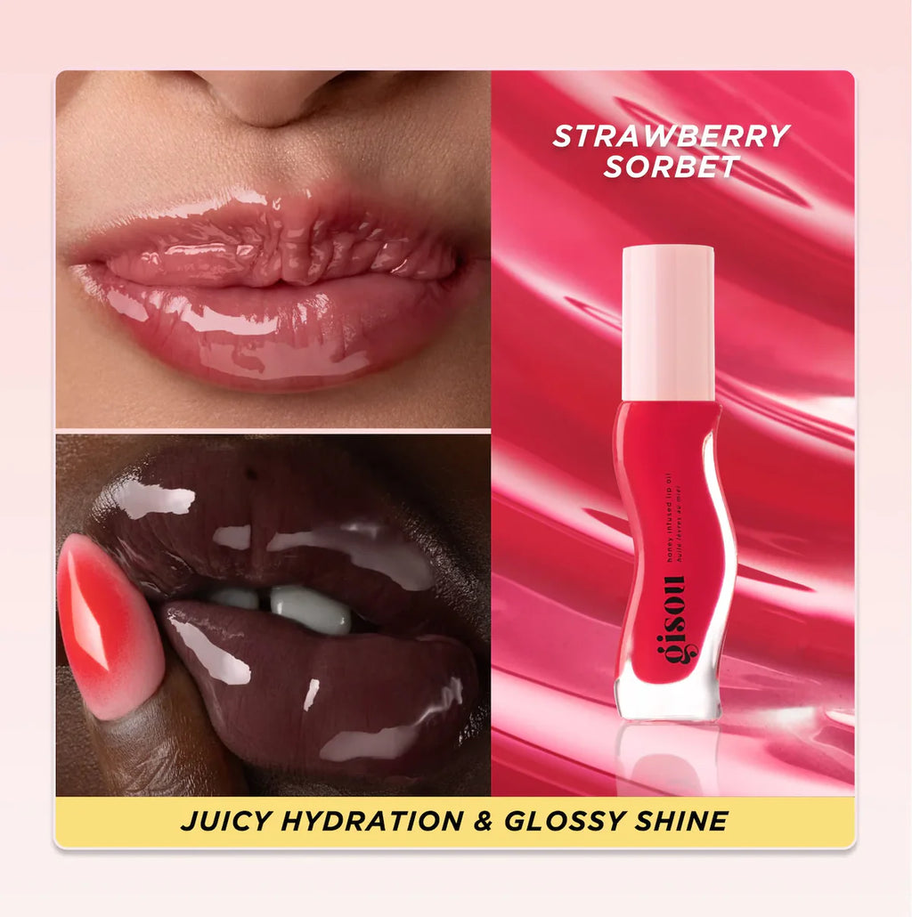 Honey Infused Hydrating Lip Oil 8ml Gisou