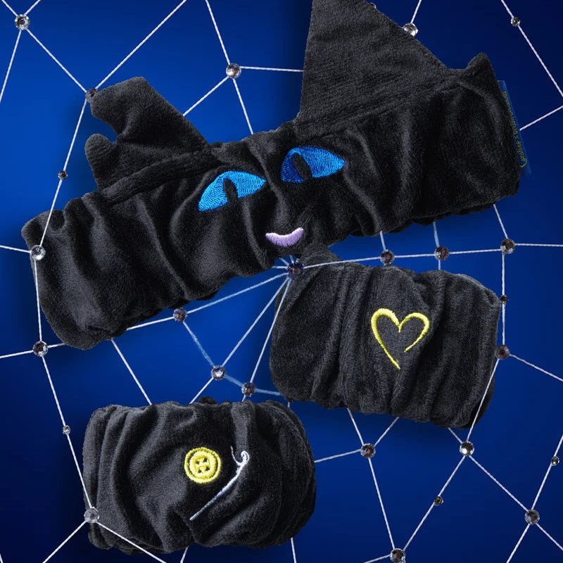 Set De Banda y Muñequera  Cats Don't Talk Coraline X Beauty Creations