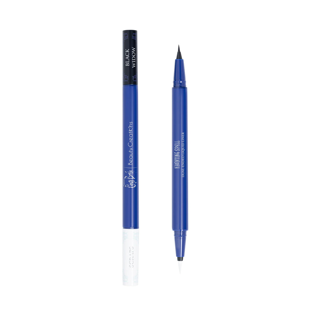 Corpse Bride X Beauty Creations - Delineador Líquido Doble - Haunting Spell: Scraps/Black Widow