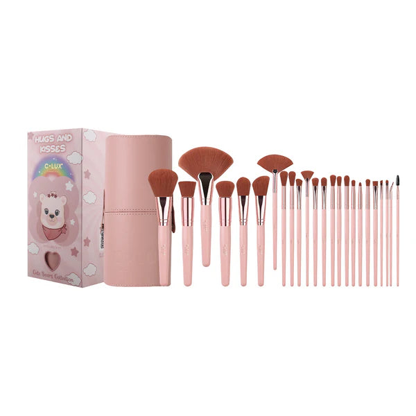 Bear Collection 24pc - Makeup Brush Set C lux Brochas 24 pzs