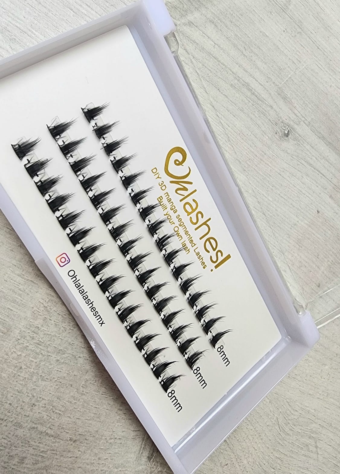 Manga Chica Pestañas Inferiores 3D  Ohlashes