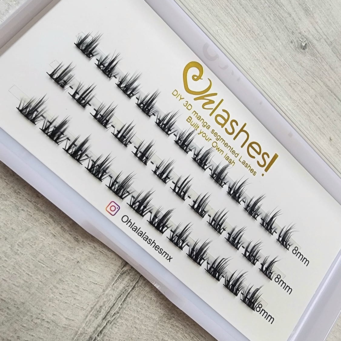 Manga Chica Pestañas Inferiores 3D  Ohlashes