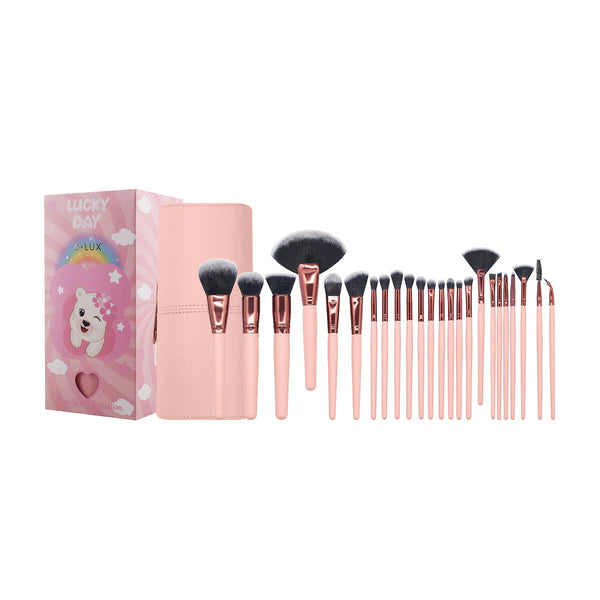 Bear Collection 24pc - Makeup Brush Set C lux Brochas 24 pzs