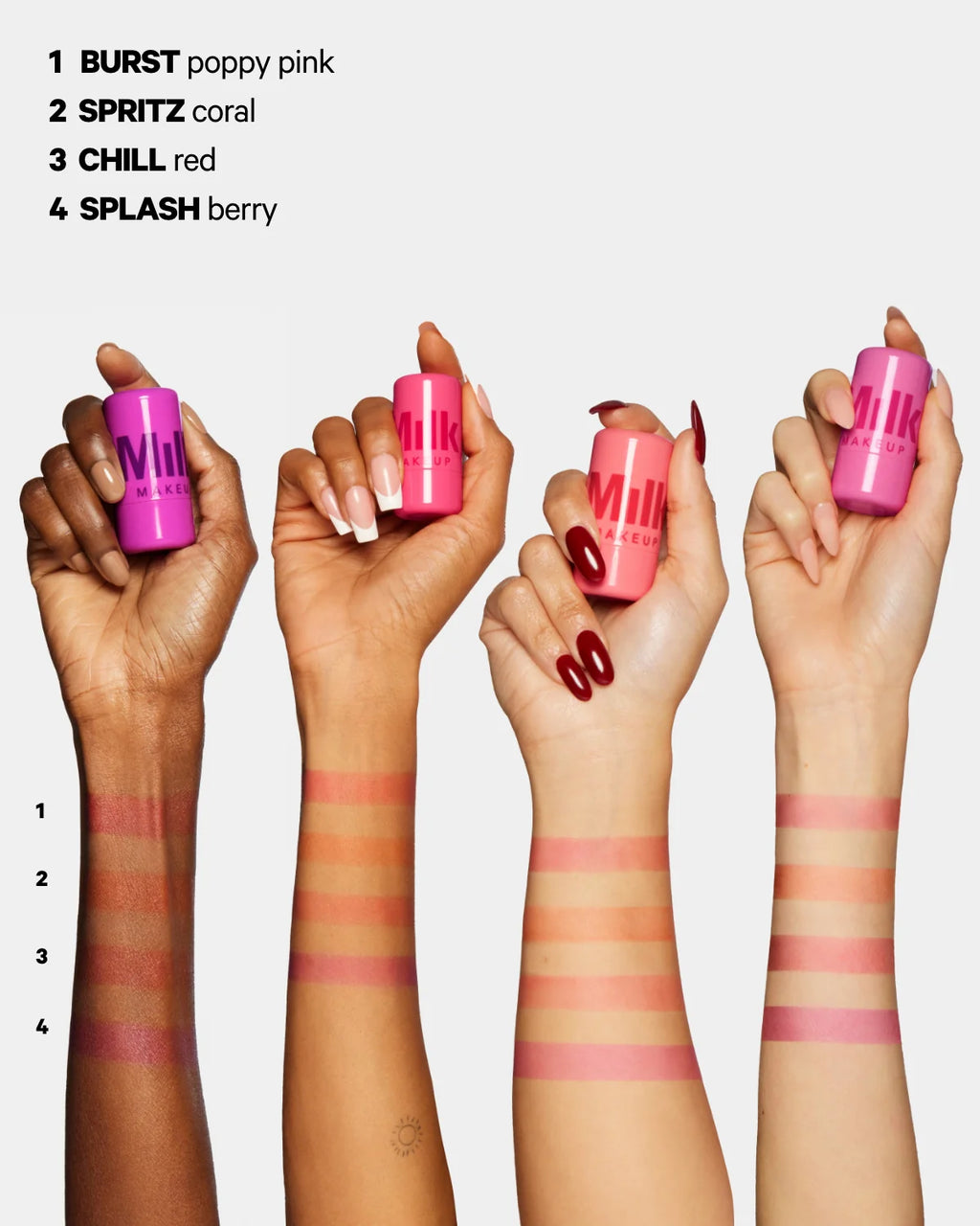 Cooling Water Jelly Tint Lip + Cheek Blush Stain Milk