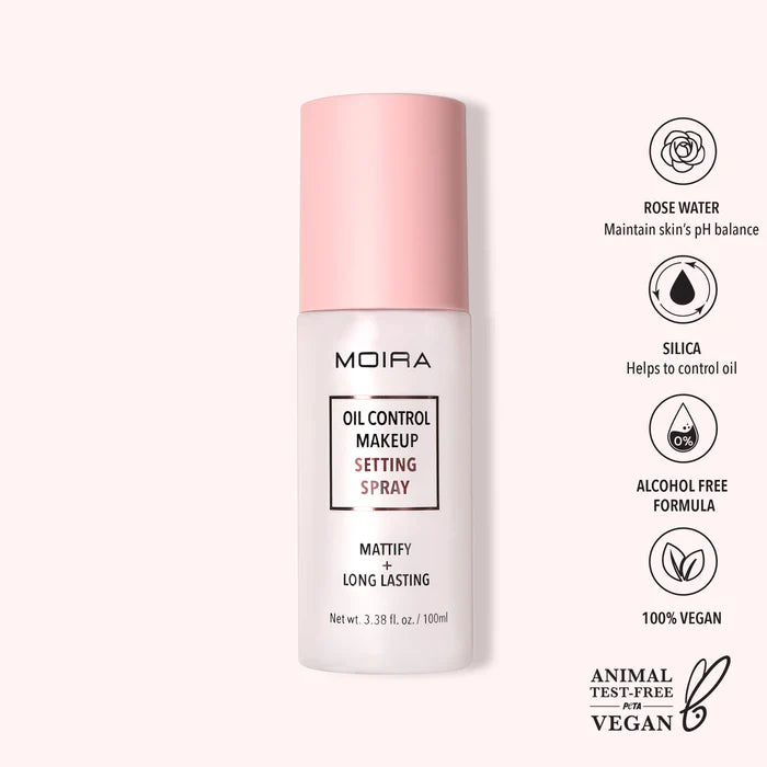 Spray fijador de maquillaje Oil Control Moira