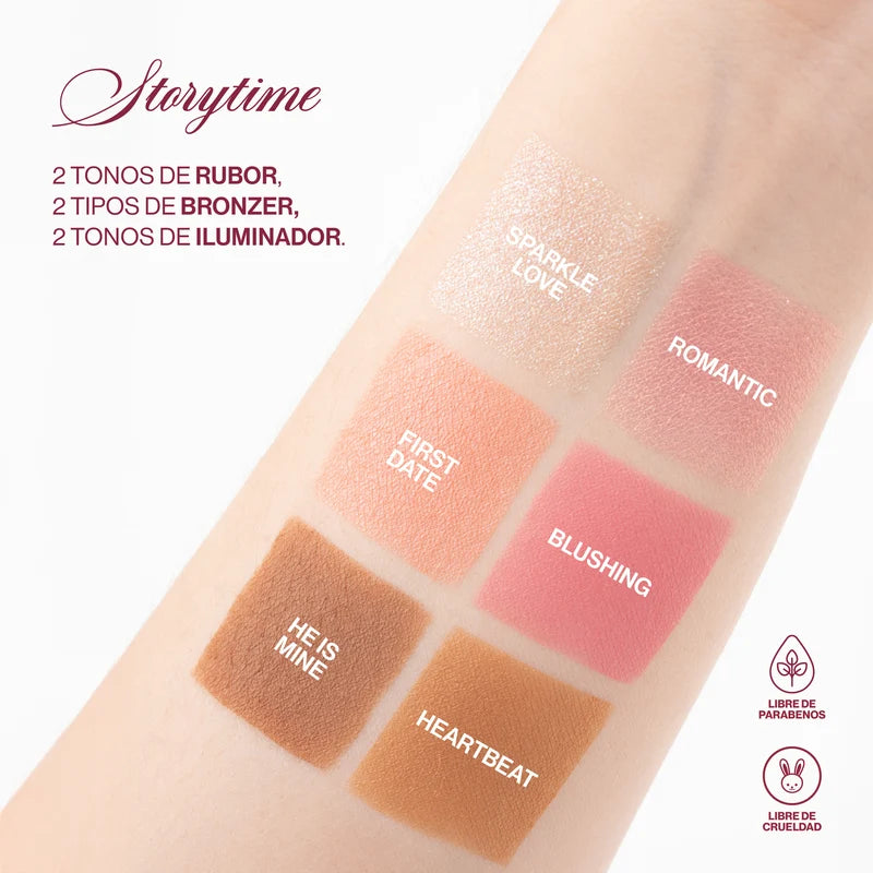 PALETA DE SOMBRAS STORYTIME ATENEA