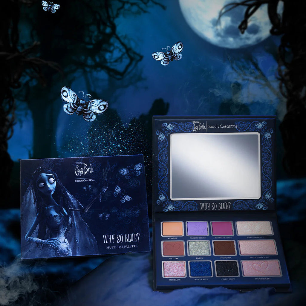 Corpse Bride X Beauty Creations - Paleta Multiusos - Why So Blue?