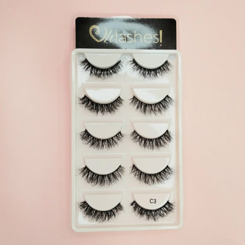 Pestañas mink Ohlashes (Blister 5pz)