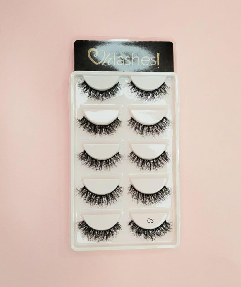 Pestañas mink Ohlashes (Blister 5pz)