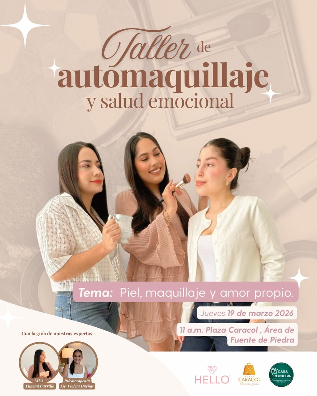 Taller de automaquillaje y salud emocional