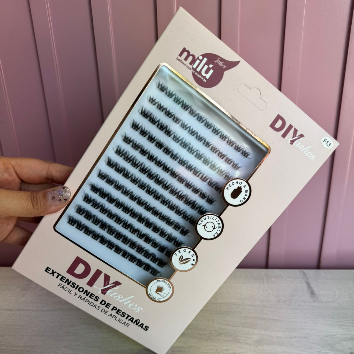 Diy Lashes Extensiones de pestañas Milu