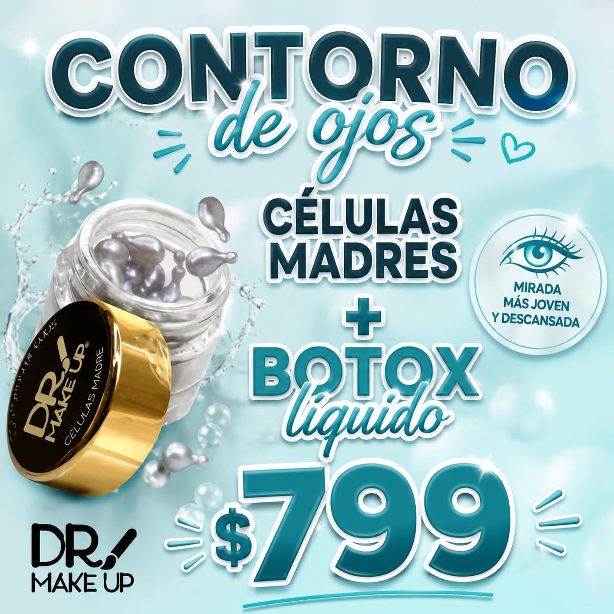 Dr. Makeup Botox líquido + contorno células madre