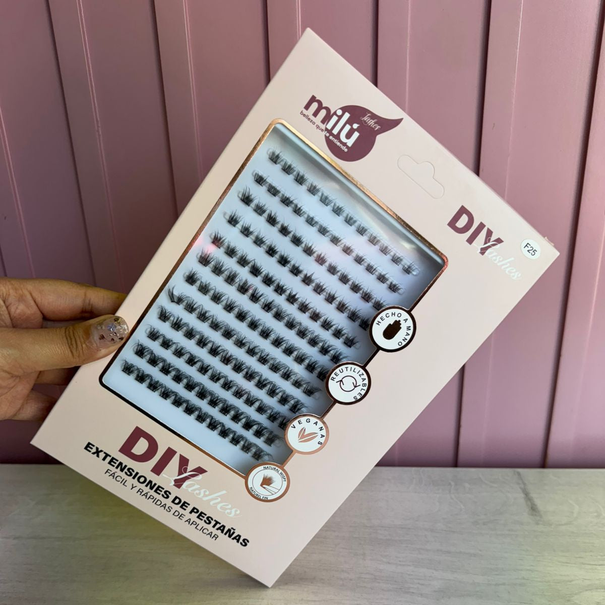 Diy Lashes Extensiones de pestañas Milu