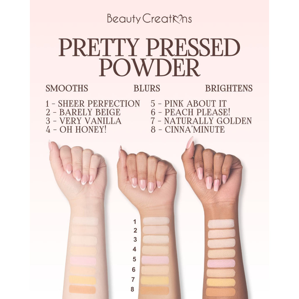 Pretty Pressed Powder Setting 7g Beauty Creations
