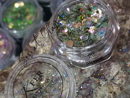 Glitter con Hojuelas Kfer