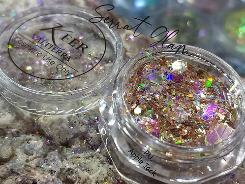 Glitter con Hojuelas Kfer