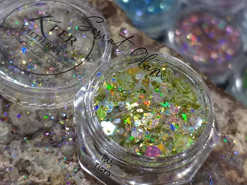 Glitter con Hojuelas Kfer