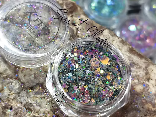 Glitter con Hojuelas Kfer