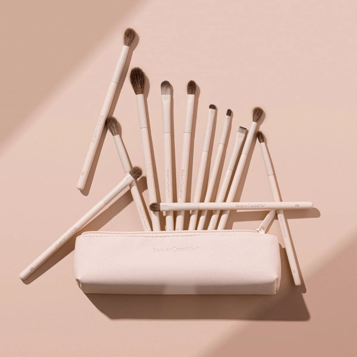 Nude X 12 Piece Brush Set Beauty Creations