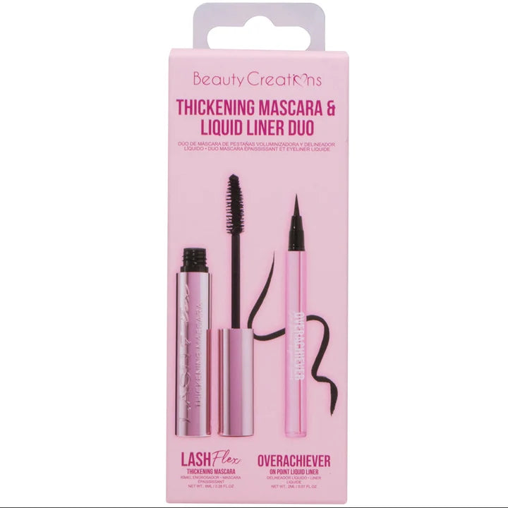 Thickeening  Mascara  & Liquid Liner Duo Beauty Creations