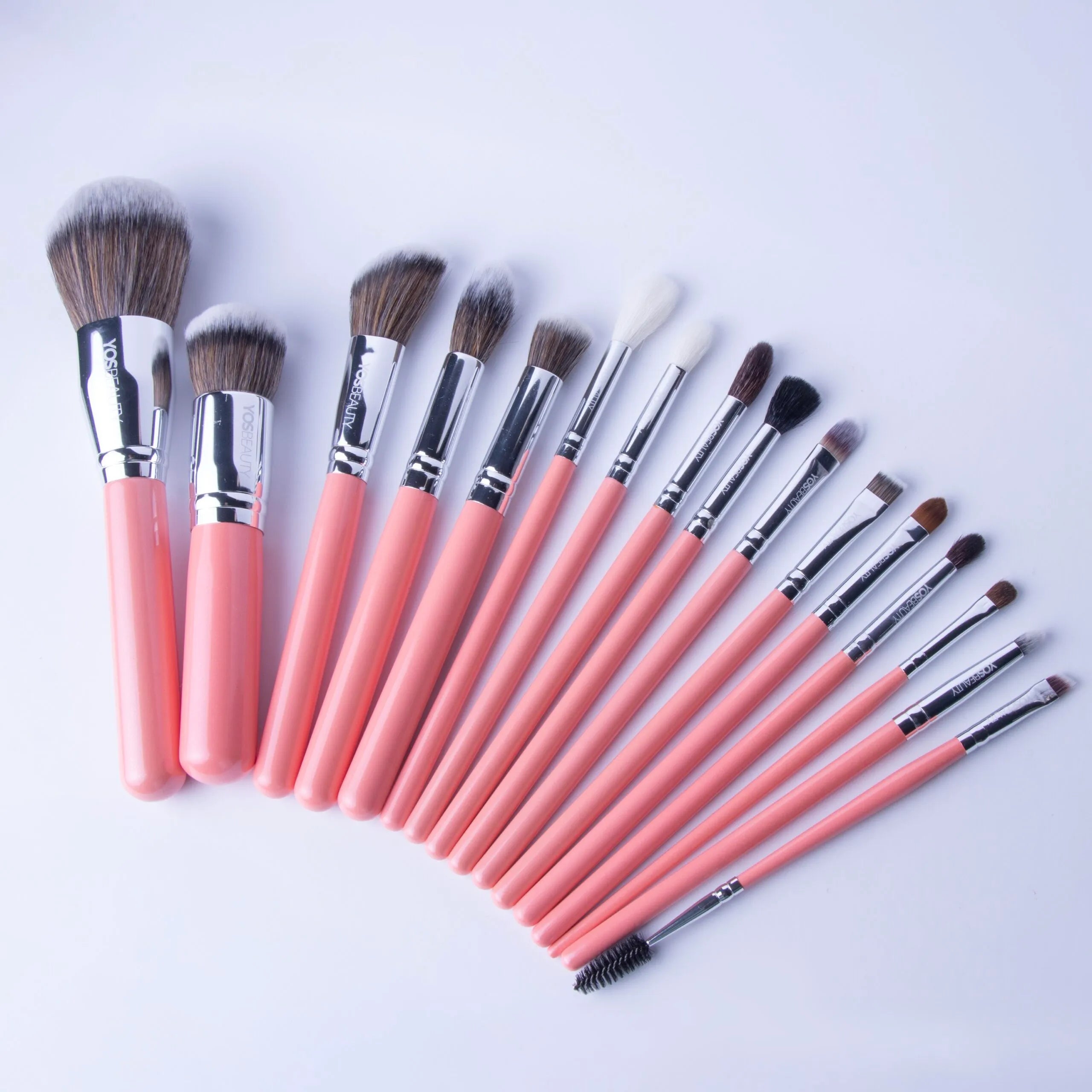 Set De Brochas 16pzs Yos Beauty