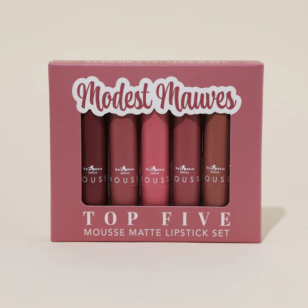 Mousse Matte Lipstick - Top Five Sets Italia Deluxe