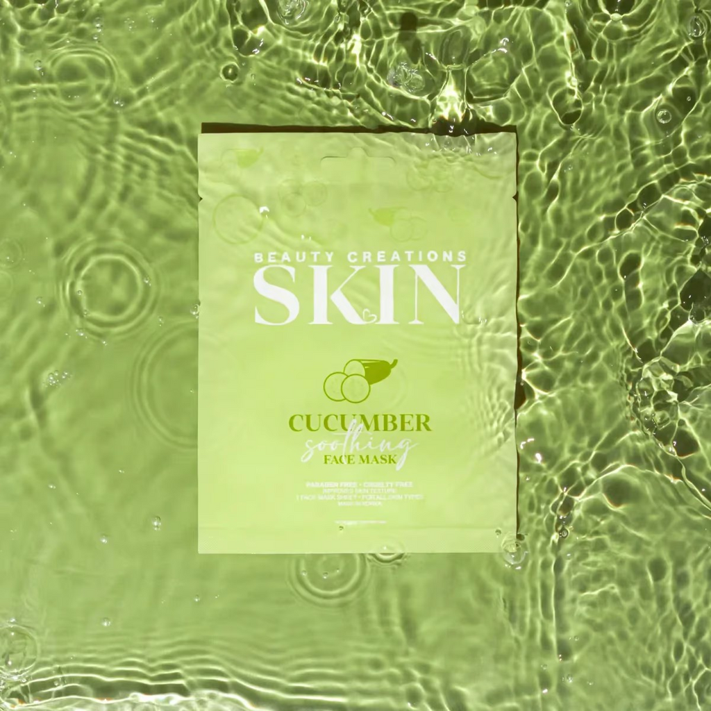 Soothing Face Mask Cucumber Beauty Creations