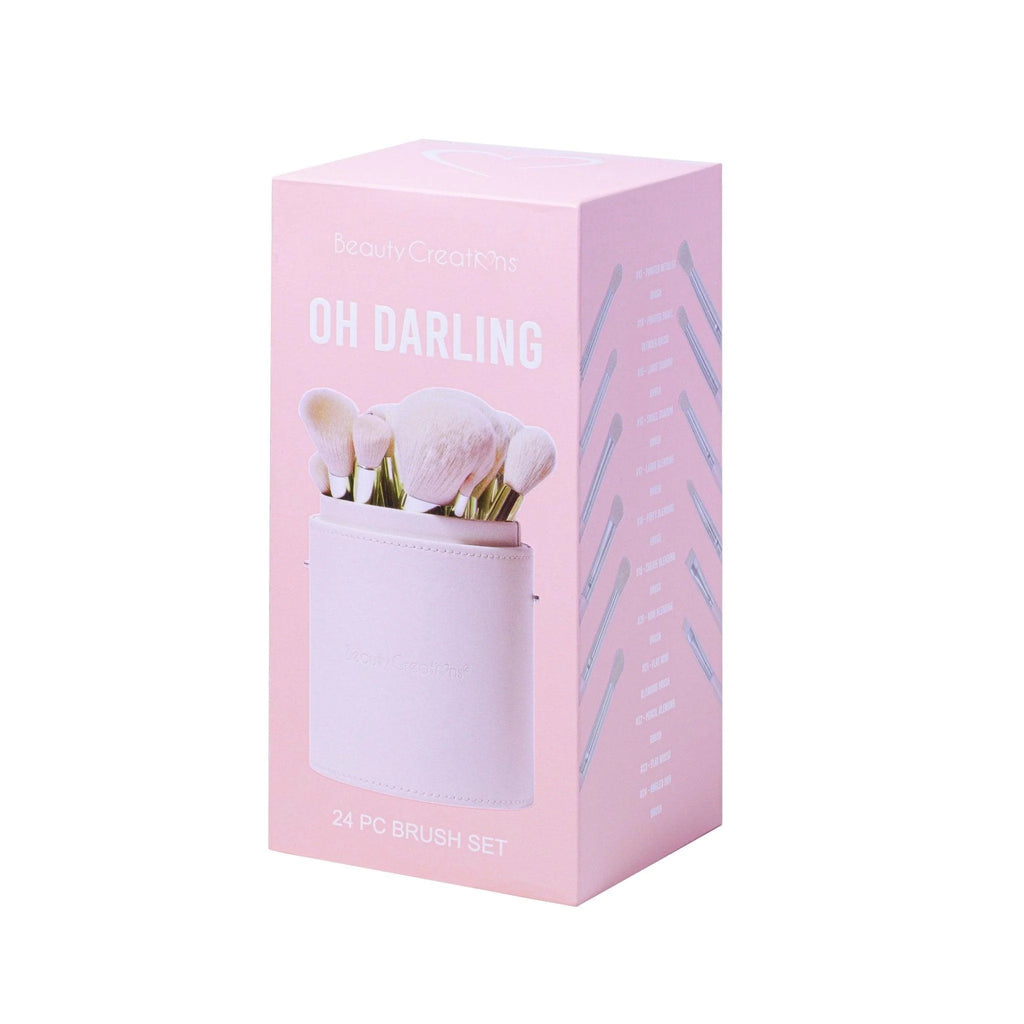 Oh Darling 24 PC Brush Set Beauty Creations