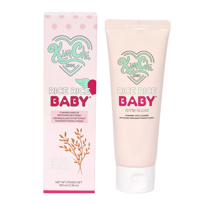 Rice Rice Baby Foaming Makeup Removing Face Wash KimChi